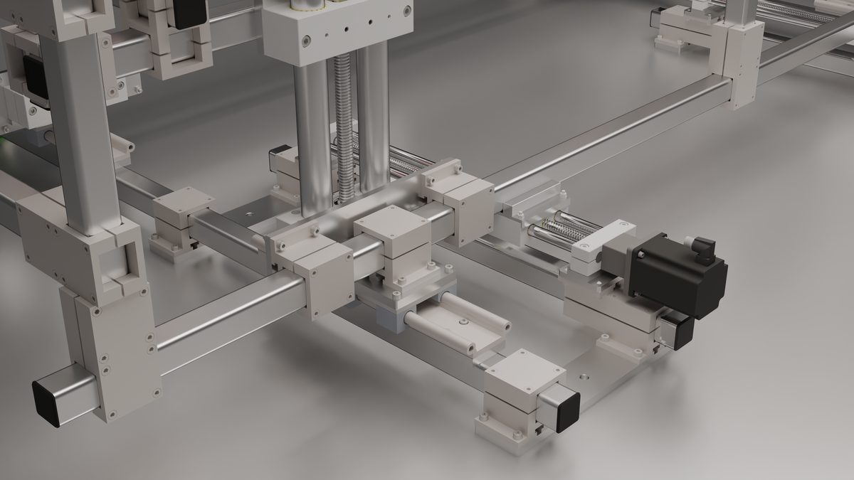 XY-Table frame — view 2