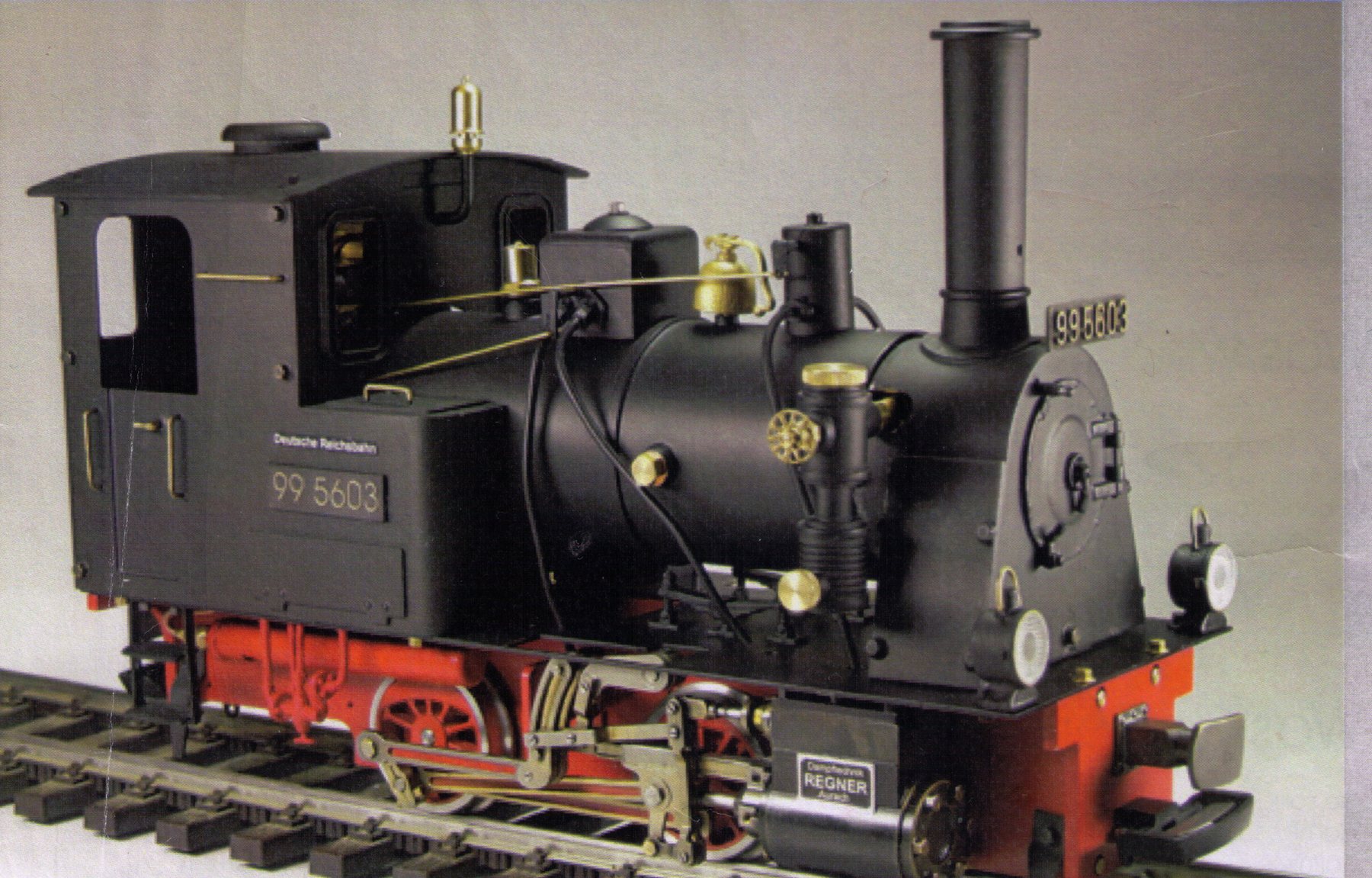 Regner stoomlocomotief 99 5603 Vulkan