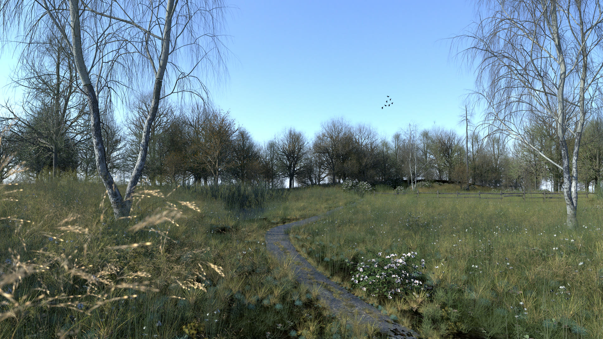 Landscape scene, view 0