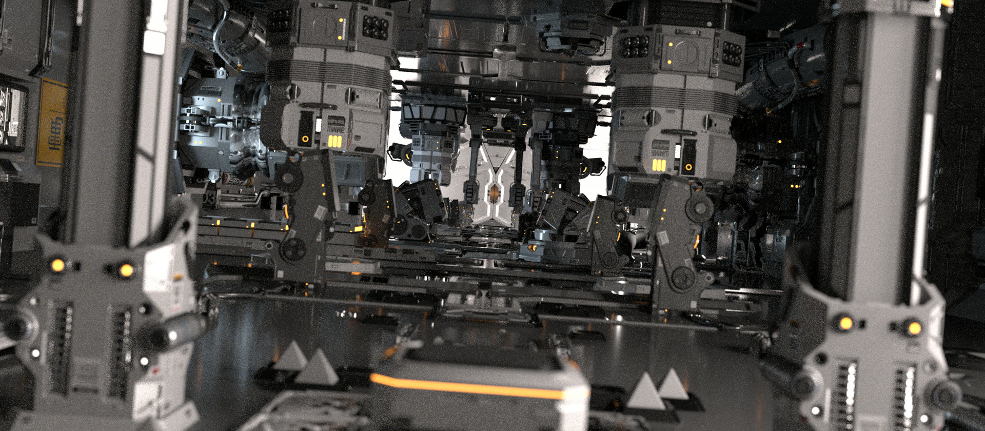 Zero-Day frame 52, rendered at 2469x1080, 1024 samples per pixel
